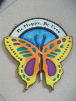 Sell Butterfly Wall Plaque