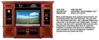 ARM-1008-0900 ASPEN WALL ENTERTAINMENT CENTER