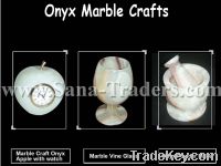 Marble Onyx Designed Craft
