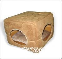 Sell E-6067 SUEDE CASTLE-PET BEDS