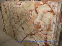 Sell light green onyx tile and slab