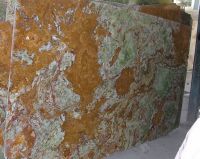 Sell multi green onyx tile and slabs