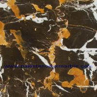 Sell Black and Gold marble tile and slab, Michaelangelo Marble Tile