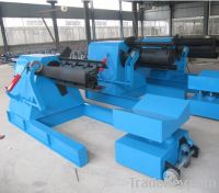 Sell 10 tons hydraulic electrical de-coiler with coil car