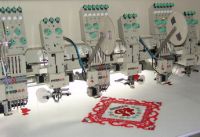 Sell taping mixed embroidery machine
