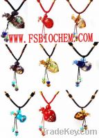 selll Murano Glass Essential Oil Bottle Pendant Necklace