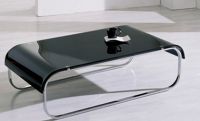 Sell glass black coffee table