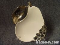 Sell Ceramic plate pear shape