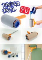 Plastic Paint Roller Brush for home use diy