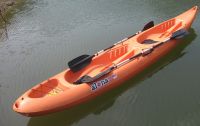 two persons kayak