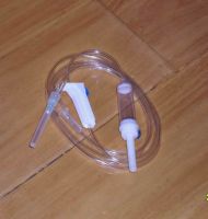 disposable infusion set with buretter for single use