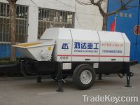 Sell 80 cubic/hour electric motor type trailer concrete pump