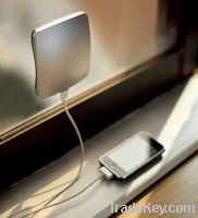 Stick window solar power bank