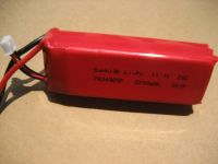 Sell 11.1v 20c lithium polymer battery pack for RC hobbies