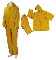 0.32mm PVC/Polyester/PVC Rainsuit