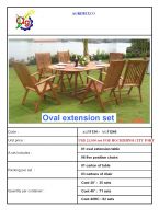 Sell wooden outdoor furniture 1