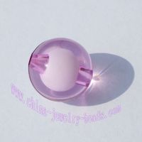 sell china online round clear acrylic plastic beads of jewelry parts