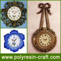 Manufacture- polyresin craft-Polyresin Clock
