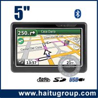Sell 5-inch touch screen Portable Car GPS Navigation with Bluetooth