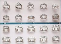 Silver engagement rings