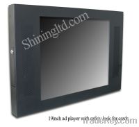 Sell 19 inch lcd advertising player with two speakers