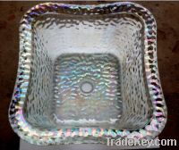 Sell China Newly Salon Pedicure Spa Glass Bowl With Sparkle
