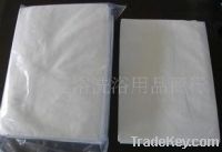 white cotton bedsheet