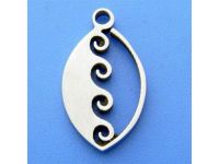 stainless steel OR titanium pendant pendants