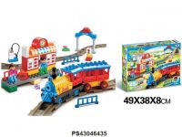 Paradise Train Blocks 72PCS