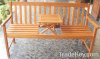 Sell comforable wooden-like garden bench