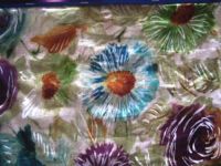 sell printed silk/linen fabric