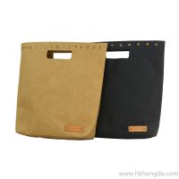 Fashion Washable kraft paper shopping tote bag