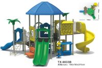 Sell outdoor playground slide combiation(TX-9033B)