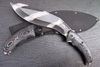 Sell 440A steel hunting knife with micarta handle