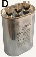 Sell Dual Capacitance Capacitor, Film Run Capacitor, Refrigeration Part