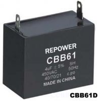 Sell Ceiling Fan Capacitor, Film Running Capacitor, CBB61 Run Capacitor