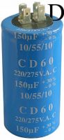 Sell Refrigeration Spare Part, Compressor Starting Capacitor