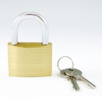 Sell brass padlock Brass padlock