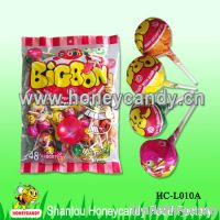 18g Halal Sweets Lollipop with Bubble Gum