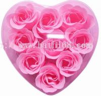 Sell rose flower soap FLS