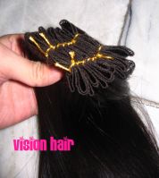 Sell Human Hair Extensions--Hand-Tied Weft