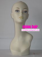 SELL Remy Human Hair Extensions -Mannequin head -3