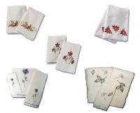 TOWELS WITH EMBROIDERY