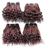 Sell human hair weaving/weave/weft(afro 4pcs)