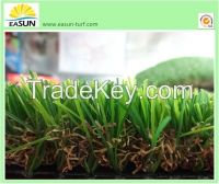 PU backing, Stem fiber Artificial Grass for landscaping, garden or football field