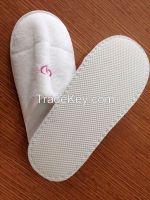 Disposable coral Fleece hotel slippers, 