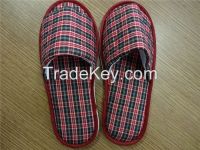 Women indoor slippers, close toes, stripe