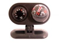 Compass & Thermometer, car compass, promotion compass, plastic compass