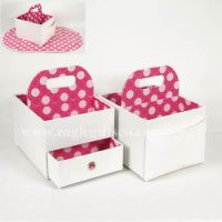 Sell white diaper caddy
