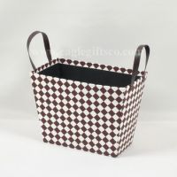Sell leatherette storage tote